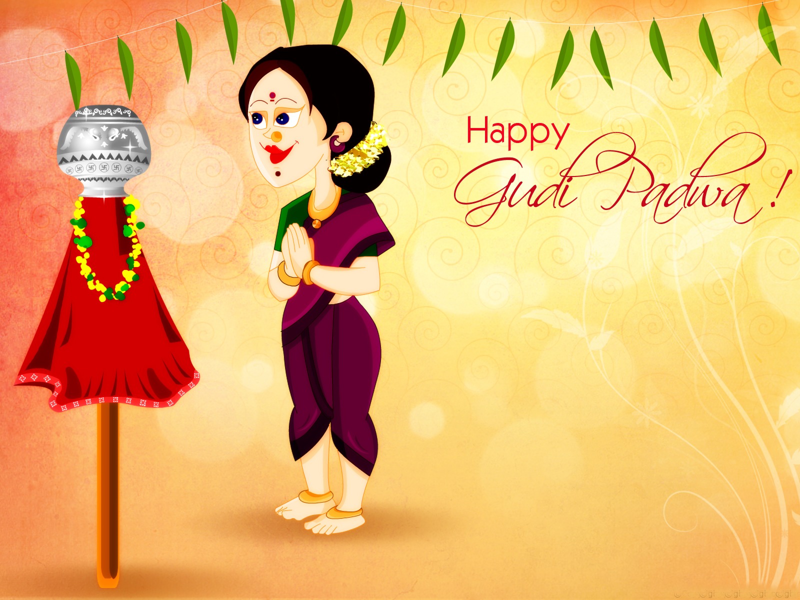 42 Gudi Padwa Captions English Marathi For Your Amazing Gudi Pics 